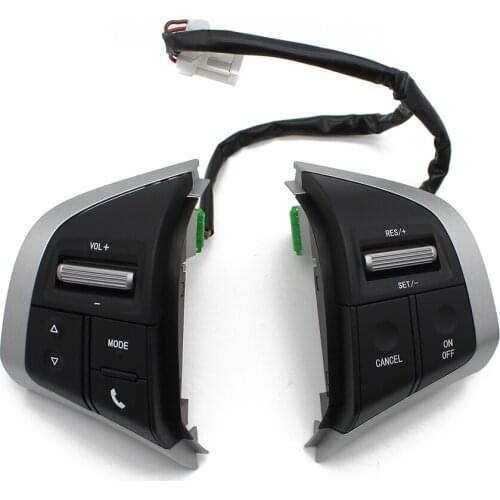 For Isuzu D-max mux Steering Wheel Cruise Switch Bluetooth Audio Volume Button Remote Control Switches Car Accessories