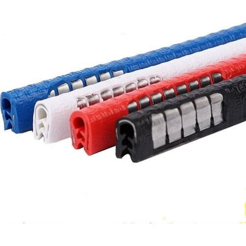 1/5/10M Car Door Anti Collision Protector Edge Scratch Steel Strip Guard Trim Deflector Moulding Protect Decoration Accessories