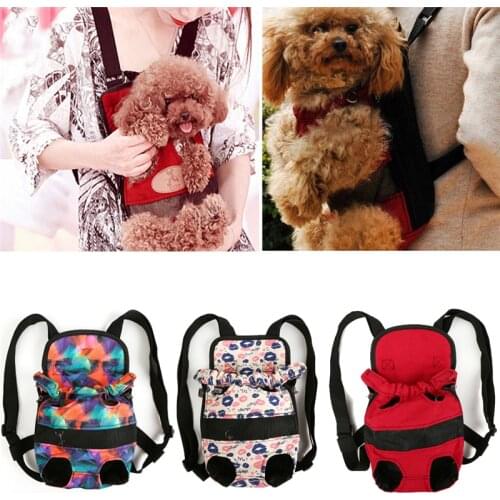 Pet Portable Doggy Puppy Dogs Carriers Chest Backpack Rucksack Travel Bag Pouch Backpacks