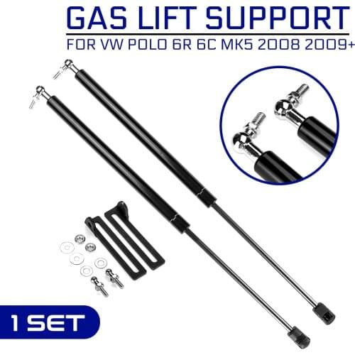 Refit Bonnet Hood Gas Shock Lift For Volkswagen For VW Polo 6R 6C MK5 2008 2009+ Strut Bars Support Rod Gas Spring