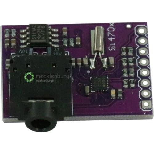 Si4703 FM RDS RBDS Tuner Breakout Board Digital Radio Broadcast Data Processing Module For Arduino AVR ARM PIC With Pins