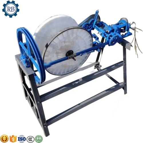 Small Straw Rope Making Knitting Machine/Electric Hemp Straw Rope Make Machine/Grass Wheat Rice Hay Straw Rope Making Maker