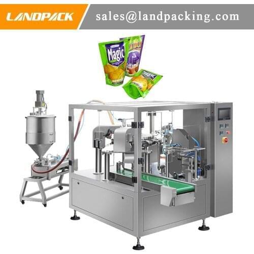 Juice Rotary-System High-Speed Automatic Pouch Packaging Machine