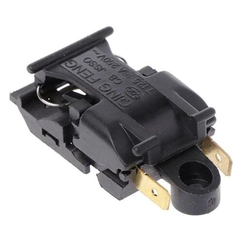 1PC 16A Electric Kettle Thermostat Switch 2 Pin Terminal Kitchen Appliance Parts P9YD