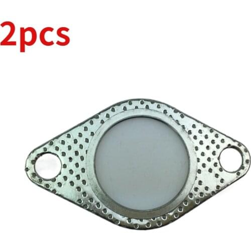 2pcs, for The Chery QQ Car Muffler Interface Pad Chery QQ372 0.8 Displacement Exhaust Pipe Gasket