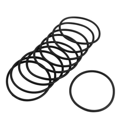 20 Pcs 42mm x 2mm Rubber Sealing Oil Filter O Rings Gaskets