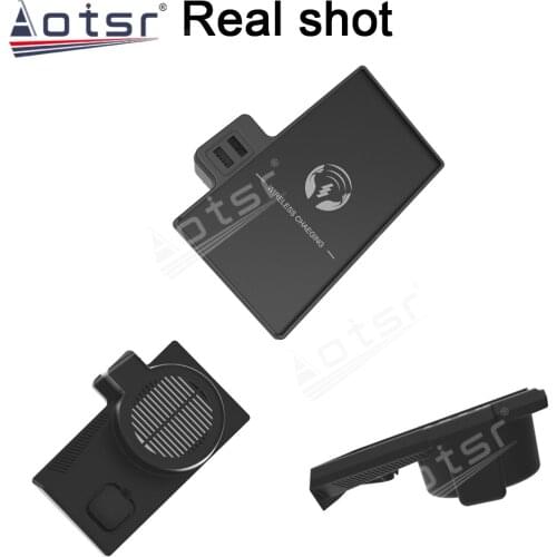 QI Car Wireless Charger For BMW x5/x6 2015-2018 Intelligent Infrared Fast Charging Phone holder for iPhone Samsung Huawei