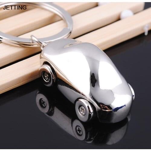 Car Key Chain Metal Car Key Ring Key Holder Gift Personalized Chains Vintage Car Keychain Car Styling Accessories Decoration