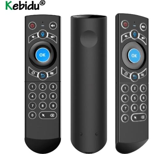 G20S PK G21 Pro Backlit Gyro Wireless Air Mouse 2.4G Smart Voice Remote Control IR Learning For X96 Mini H96 MAX Android TV Box