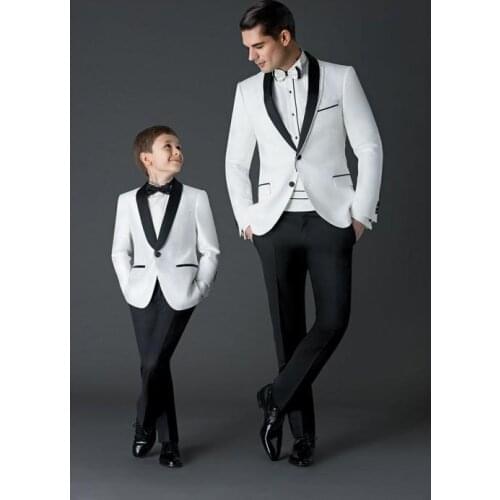 Custom Made Brand New Groom Tuxedos Shawl Lapel Mens Suit One Button Groomsman/Best Man Wedding/Prom Suits (Jacket+Pants)