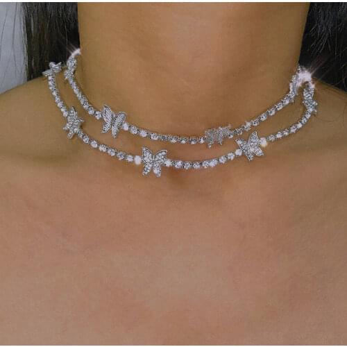 JJFOUCS Silver Chains