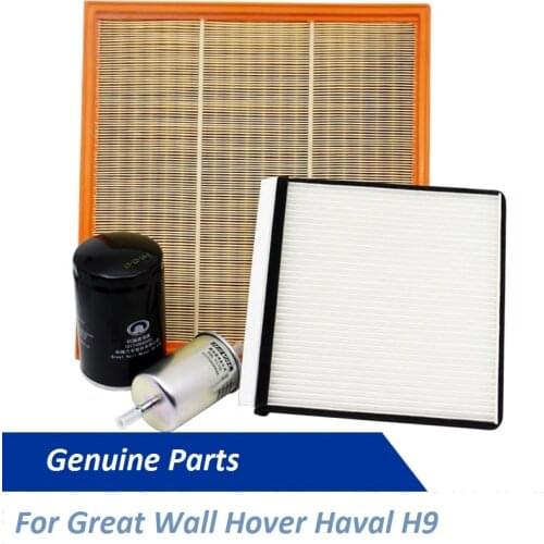 Kit Of Filters Oil Filter Fuel Filter Air Filter A/C Filter For Great Wall Hover Haval H9 4C20 2.0T Gasoline Car Accessories
