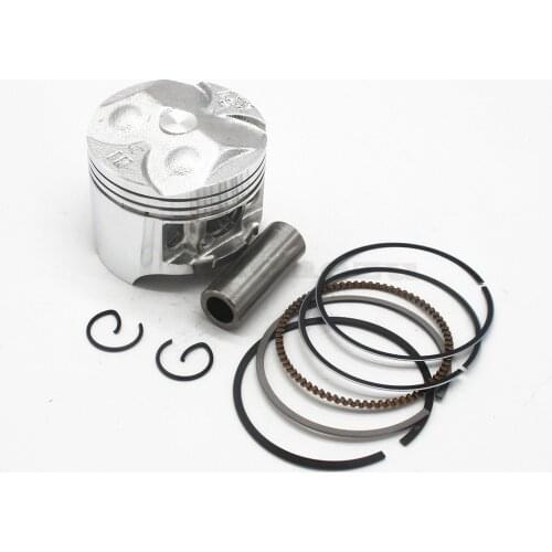 ACZ Motorcycle (+25)0.25mm Oversize Bore Size 55.25mm Piston Set With Pin Rings Clip Kit For CBR400 MC23 MC29 CB400 CB-1