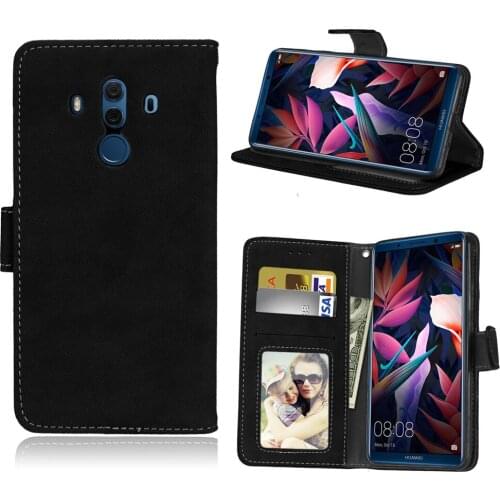 For Huawei Mate 10 Pro BLP-L09 BLP-L29 BLP-AL00 Case Luxury wallet Leather Flip Cover capa for huawei mate 10 pro coque