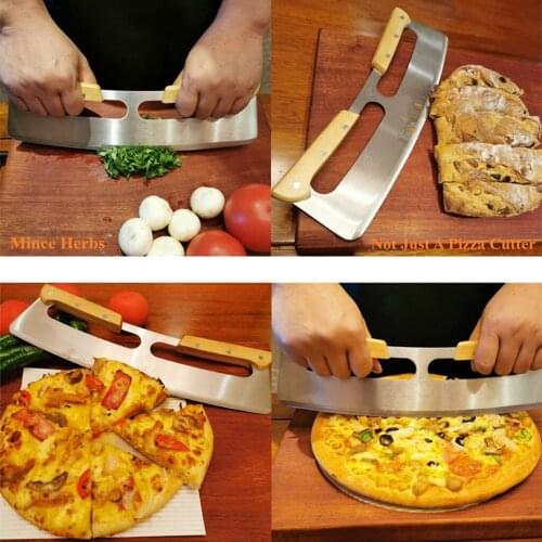Kitchen Chef Pizza Cutter Pizza Cutting Knife Pizza Chopper Slicer Tool