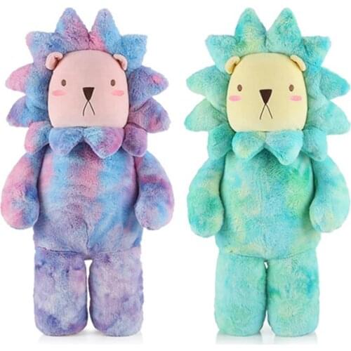 Fashion Baby Animal Plush Lion Doll Stuffed Elephant Plush Soft Pillow Kid Toy Children Room Bed Decoration Toy birthday Gift