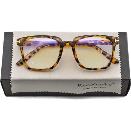 Unisex Anti Blue Rays Computer Glasses Womens Vintage Square Frame Brand Design Gaming Eyewear Men Anti Eye Eyestrain Eyeglasses