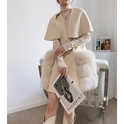 OFTBUY Women's Cashmere Coats China