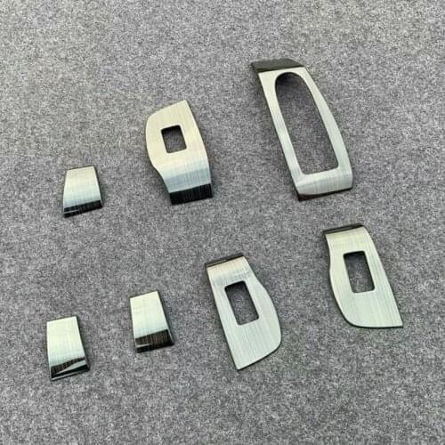 Armrest trim The inner door handle trim sequins for mazda 3 2020 Left Hand Drive,stainless steel