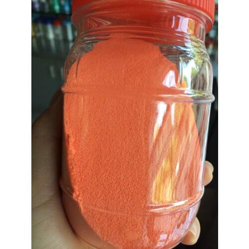 Solvent Resistant nacarat Particle Raw Nail Glitter for Nail Polish and Nail Art ST2008