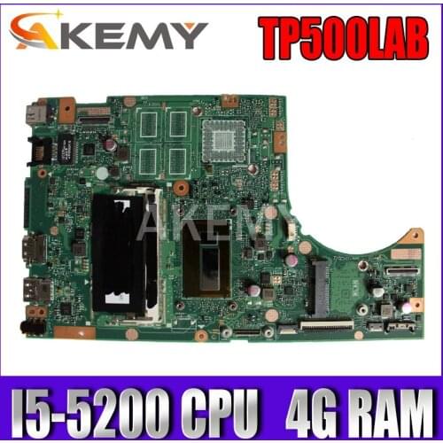 SAMXINNO For ASUS TP500LAB Laotop Mainboard TP500L TP500LA TP500LN TP500LAB Motherboard with 4G RAM I5-5200 CPU