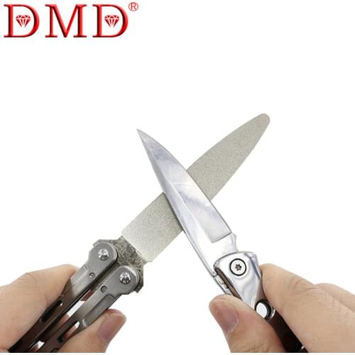 DMD Sharpener Knife Portable Double Side 400 600 Grit Durable Diamond Folded Knife Sharpener Outdoor Tool Hot 2018 1713