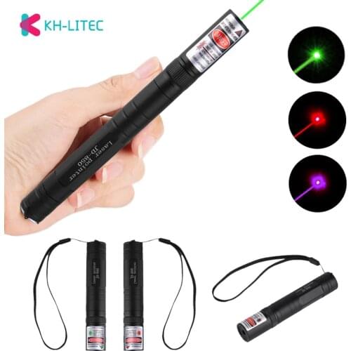 High Quality Red/Green/Purple Laser Pointer Powerful 532nm 850 Laser Pen Professional Lazer pointer For Teaching Outdoor Playing