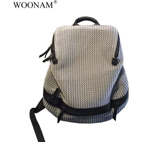 WOONAM Fashion Bag Lightweight Quality Nylon Casual Sports Backpack Bag WB472
