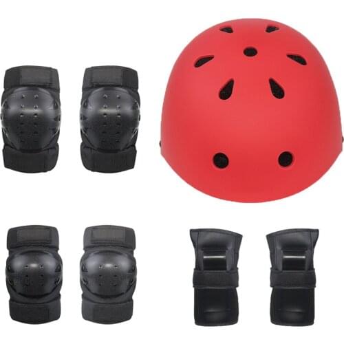 7 Pieces Roller Skating Protective Gear for Kid High Quality TPR Skating Protector Wholesale Price Roller Skating Equipment