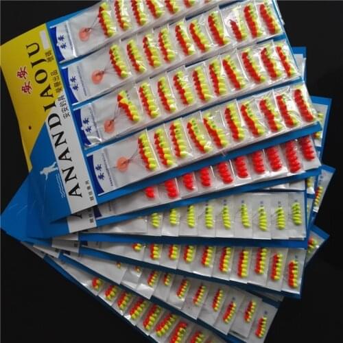 90pcs (15packs) Seven-star Float Carp Fishing Float Mixed color Accesories Pesca Fishing Buoys Large Medium Small Size