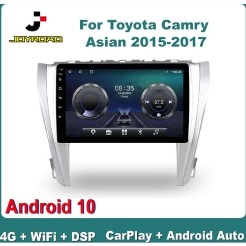 10" For Toyota Camry Asian 2015-2017 Android 10 Carplay Auto 4G Sim WiFi DSP RDS Car Radio Multimedia Video Player GPS 2Din