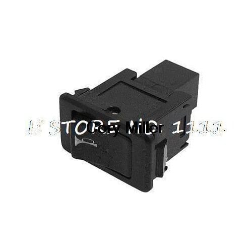 Car Horn DPST ON OFF 4 Terminals Rocker Boat Switch Black DC 12V