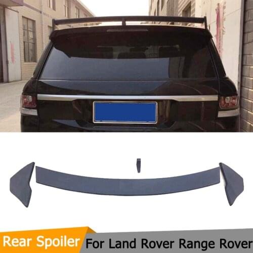 ABS grey High Quality Rear Trunk Lip Spoiler Wing For Land Rover Range Rover Sport 2011-2015