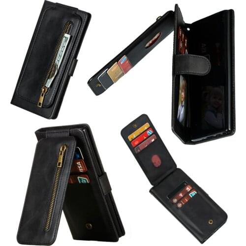 LANCASE For Samsung Galaxy Note 10 PLUS Case Wallet For A50 A70 A20E A30 For Samsung S8 S9 S9 Plus S10 S10 PLUS Note 8 9 case