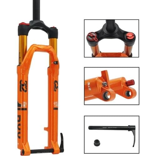 ELYON Suspesion Air Fork Disc Brake 27.5/29inch Straight Tube With Axle Rebound Magnesium Alloy MTB Mountain Bike Part Rock Shox