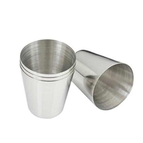 GSFY!1 oz 35ml Stainless Steel Wine Drinking Shot Glasses Barware Cup