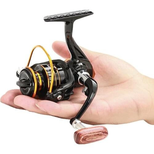 Mini Spinning Fishing Reel Metal Coil 5KG Max Drag Power Ice Lure Saltwater Freshwater Small Fishing Wheel