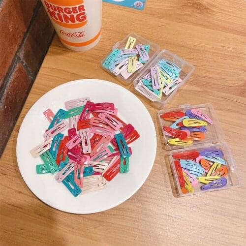 MueRaa 5/8/10/30 Pcs Children Girls Lovely Solid Color BB Hair Clip Hairpins Cute Girls Kids Barrettes Hair Accessories Hairgrip