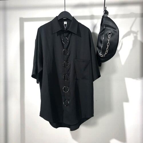 Owen seak Men Casual T Shirt Tops Mens Clothing High Street Tops Tees Summer Men Tees Black T Shirt