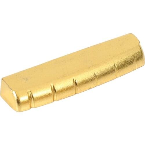 New Guitar Brass nut for acoustic or Les Paul,Gold