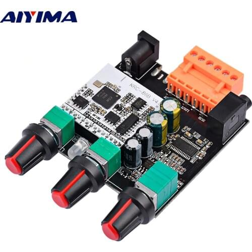 AIYIMA TPA3110D2 Subwoofer Amplifier Board 15W*2+30W 2.1 Channel Bluetooth 4.0 TPA3110 Digital Audio Amplifier Home Theater