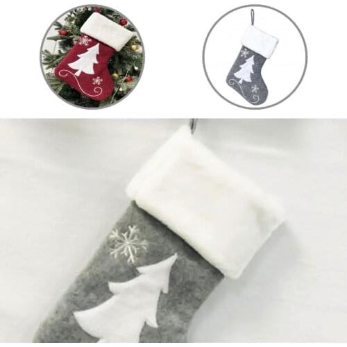 Eye-catching Practical Hanging Christmas Stockings Decoration for Dorm