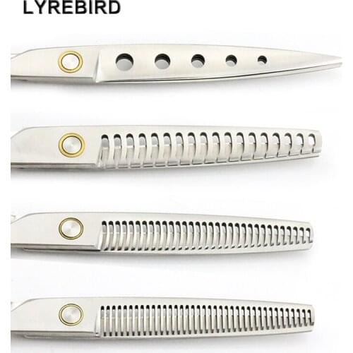 Professional Dog Grooming Scissors 7.5 INCH Dog Hair Scissors 6.75 INCH Chunker Shears 6.5 INCH Thinning Scissors Matte Silver