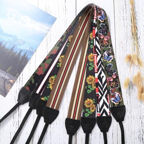 PULUZ Retro Ethnic Style Multi-color Series Shoulder Neck Strap Camera Strap Belt for Sony ,Canon ,SLR / DSLR Cameras Universal