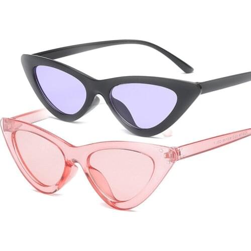 Retro Sunglasses Women Sexy Cat Eye Sun Glasses UV400 Protection Eyewear Summer Beach Travel Fashion Eyeglasses Female