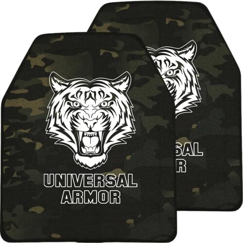 UTA 2Pcs NIJ IIIA Ultralightweight Body Armor Tactical Shooting Protector Ballistic Plate for Plate Carrier