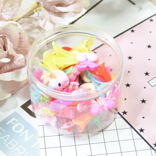 30x Candy Color Resin Duck Hair Clip Crocodile Clips Hair Accessories For Girls