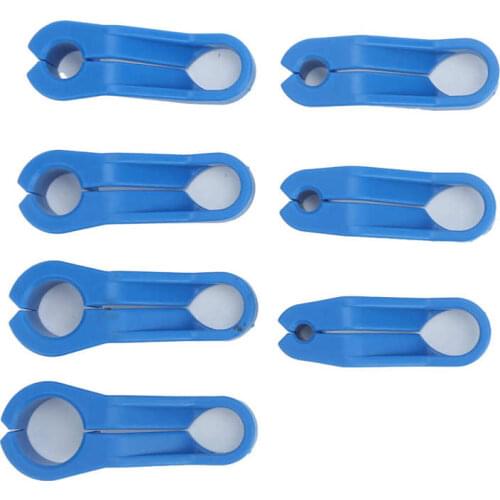 7pcs Car Auto AC/Fuel Line Angled Disconnect Tool Set ABS Plastic Stable Performance Universal Fuel Line Removal Tool