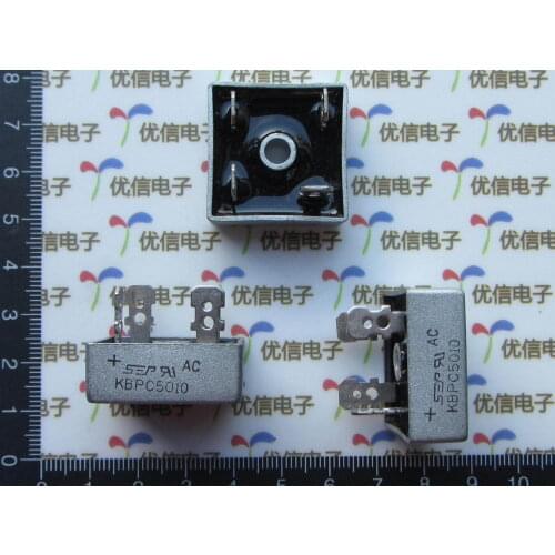 Free shipping KBPC5010W bridge rectifier / bridge pile 1000V 50A / for Won-Top 40, 50A HIGH CURRENT BRIDGE RECTIFIER
