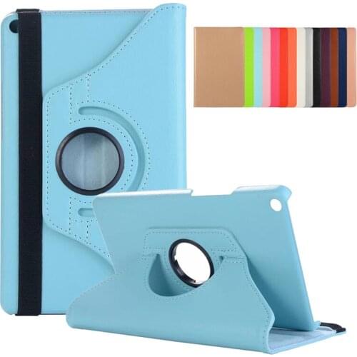For Huawei MediaPad T3 8 Case 360 Rotating PU Leather Stand Tablet Cover For Huawei MediaPad T3 8 inch Case Cover